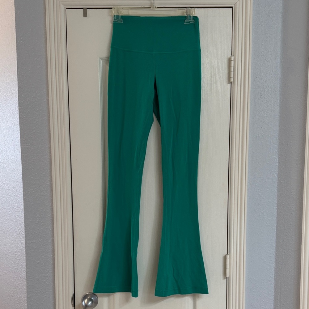 lululemon athletica High-Rise Mini-Flare Leggings in Maldives Green